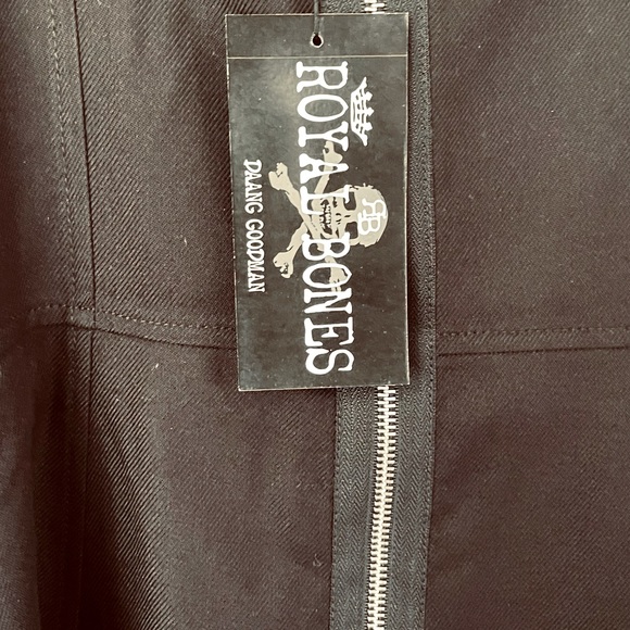 💚💚 TRIPP Royal Bones Figure Flattering Lace-Up Hi-Low Dress. Size: 2X - Picture 9 of 11